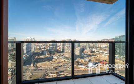 Na prenájom exkluzívny 2-izbový byt s výhľadom na Bratislavu v novej Klingerke