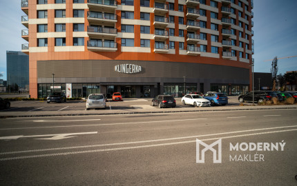 Na prenájom exkluzívny 2-izbový byt s výhľadom na Bratislavu v novej Klingerke