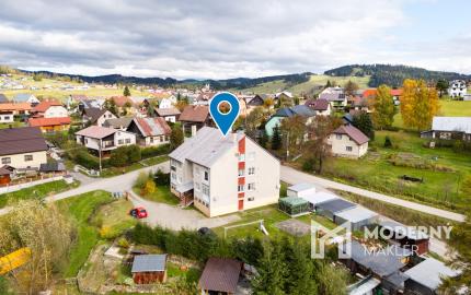 Na predaj priestranný 3-izbový byt v Zákamennom