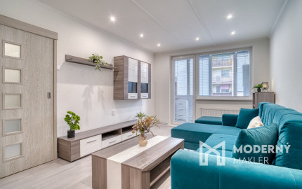 Na prenájom klimatizovaný 3-izbový byt v Malackách