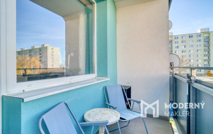 Na predaj útulný 2-izbový byt s dvomi balkónmi v Malackách