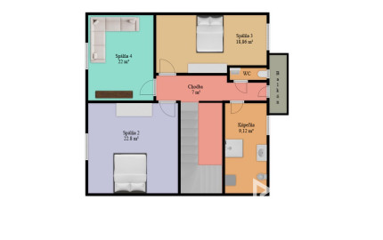 Na predaj 5-izbový rodinný dom v TOP lokalite v blízkosti Ružinova