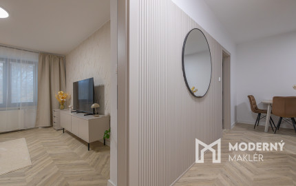Na prenájom zariadený 2-izbový byt v centre Prešova