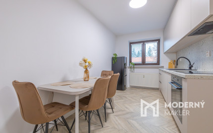 Na prenájom zariadený 2-izbový byt v centre Prešova