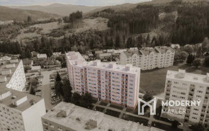 Na predaj priestranný 3-izbový byt v Čadci