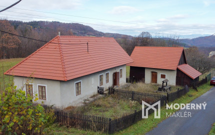Na predaj autentická chalúpka 15km od Banskej Štiavnice