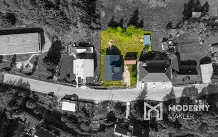 Rozostavaný dom na dokončenie podľa seba s veľkým pozemkom