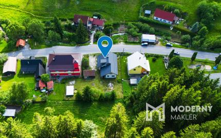 Rozostavaný dom na dokončenie podľa seba s veľkým pozemkom