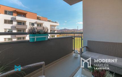 REZERVOVANÉ:Na predaj moderný 2-izbový byt v Trenčíne