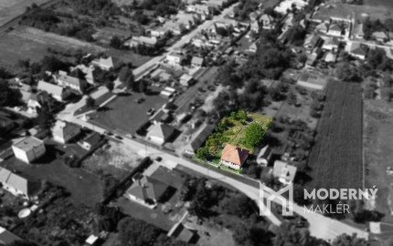 Na predaj rodinný dom vhodný na rekonštrukciu v Lúčnici nad Žitavou