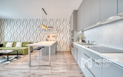 Na predaj 2-izbový zariadený byt v novostavbe Bory