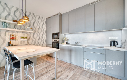 Na predaj 2-izbový zariadený byt v novostavbe Bory