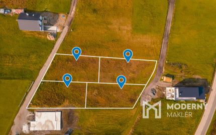 Na predaj pozemky na výstavbu rodinných domov v lokalite Stupné