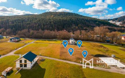 Na predaj pozemky na výstavbu rodinných domov v lokalite Stupné