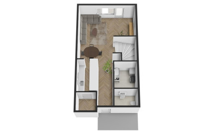 Na predaj priestranný 4-izbový rodinný dom v Bernolákove