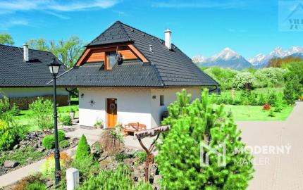 NA PREDAJ- chata /NOVOSTAVBA/ komplet zariadená / Vysoké Tatry- Stará Lesná  s panoramatickým výhľadom