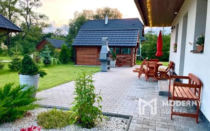 NA PREDAJ- chata /NOVOSTAVBA/ komplet zariadená / Vysoké Tatry- Stará Lesná  s panoramatickým výhľadom