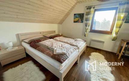 NA PREDAJ- chata /NOVOSTAVBA/ komplet zariadená / Vysoké Tatry- Stará Lesná  s panoramatickým výhľadom