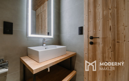 Exkluzívny  Apartmán v hotelovom komplexe s najlepším výhľadom priamo u lanovky - Apartmán Elements, Tatranská Lomnica - Vysoké Tatry