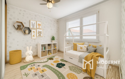 Na predaj 3-izbový byt vo výbornej lokalite v Stupave