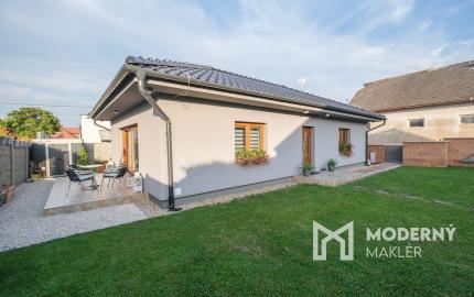 Na predaj novostavba 3-izbového rodinného domu v obci Janovík s vlastnou garážou