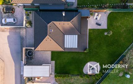 Na predaj novostavba 4-izbového luxusného rodinného domu v obci Dulova Ves – Vlčie doly