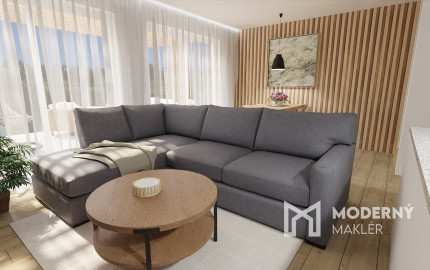 Predaj 4-izbová bytová jednotka v dvojdome v Lehniciach