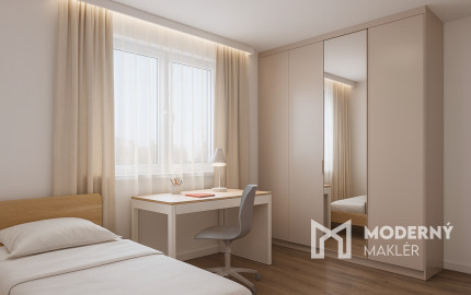 Na predaj 3-izbový byt v meste Martin - Jahodníky