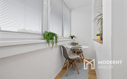 Na predaj útulný 2-izbový byt v Petržalke