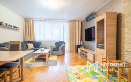 Na prenájom 3-izbový byt s garážou v Nitre - Čermáň