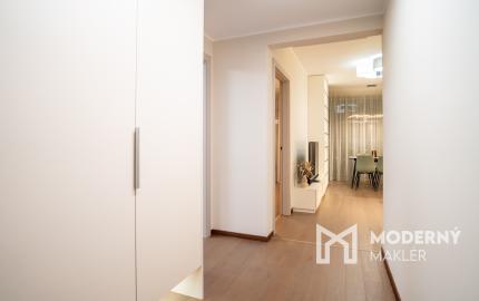 Na prenájom 2-izbový byt so šatníkom v Eurovea Tower – Bratislava