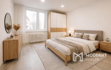 Na predaj kompletne zrekonštruovaný 3-izbový byt v Turzovke