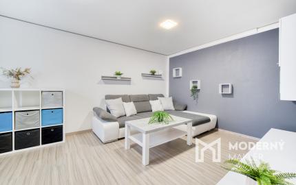 Na prenájom kompletne zariadený 2-izbový byt v centre Malaciek