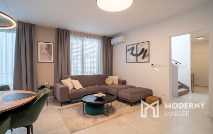 Na prenájom štýlový 3-izbový mezonet v historickom centre Trnavy