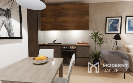 Na predaj investičný 2-izbový apartmán (nebytový priestor) v Bardejove s možnosťou prenosu DPH