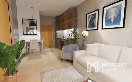 Na predaj investičný 2-izbový apartmán (nebytový priestor) v Bardejove s možnosťou prenosu DPH