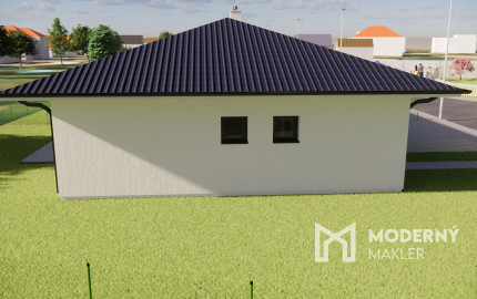 Na predaj 4-izbový rodinný dom TYP DOMU B  v obci Jelka