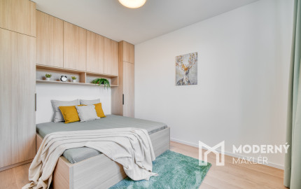 Na prenájom moderný 1-izbový byt s parkovacím miestom v Senici