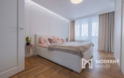 Na predaj luxusne zrekonštruovaný 3-izbový byt ulica Tyršová Humenné