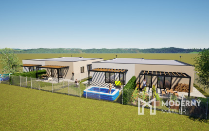 Na predaj novostavba dvojdom - Nové m. n. Váhom - Častkovce.