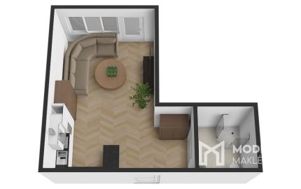 Na prenájom 1-izbový byt v Trenčíne na ulici Halalovka