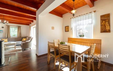 Na predaj 4-izbový rodinný dom v Moravskom Lieskovom