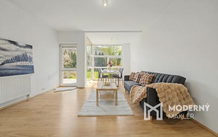 Na predaj 2-izbový byt so súkromnou záhradou v Žiline