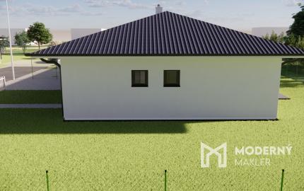 Na predaj 4-izbový rodinný dom TYP DOMU B  v obci Jelka