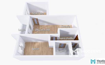 NA PREDAJ | Moderný 3-izbový byt v novostavbe s vlastným parkovaním