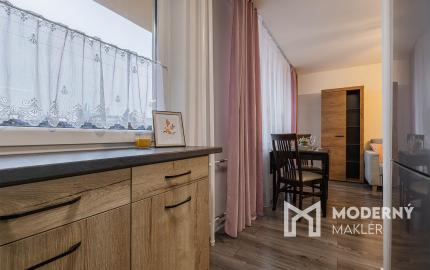 Na prenájom zariadený 1,5-izbový byt s loggiou v Košiciach