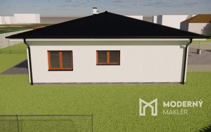 Na predaj 4-izbový rodinný dom TYP DOMU C  v obci Jelka