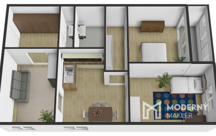 Na predaj 3-izbový byt v Bratislave na ulici Štefana Králika