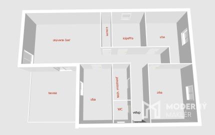 REZERVOVANÉ: Exkluzívne iba u nás krásna novostavba v obci Uhrovec - dokončenie koniec augusta 2025