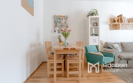 Na prenájom kompletne zariadený 2-izbový byt v centre Martina